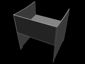 chair e211a 3D 모델