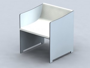 chair e211b 3D Model