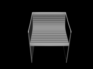 chair e211c 3D Модель