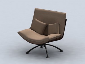 chair e212 3D Модель
