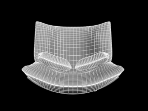 chair e212 3D 모델