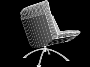 chair e212 3D 모델