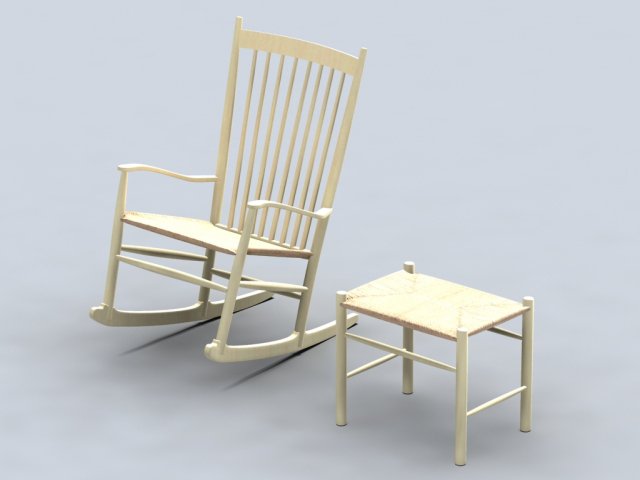 chair e215 Modelo 3D .c4d .max .obj .3ds .fbx .stl .blend 