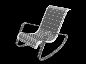 chair e216 Modèle 3D