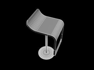 chair h605 Modello 3D