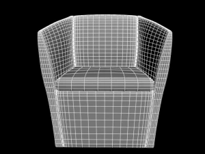 chair s205a 3D Model