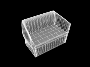 chair s205b 3D Model