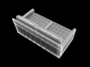 의자 s207a 3D 모델