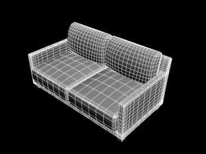 의자 s207a 3D 모델