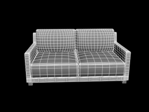 의자 s207a 3D 모델