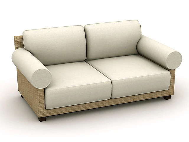 sofa s207b 3D Model .c4d .max .obj .3ds .fbx .stl .blend 