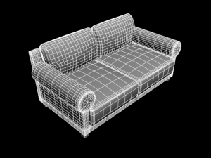 sofa s207b 3D-Modell