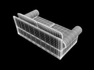 sofa s207b 3D-Modell