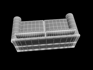 sofa s207b 3D-Modell