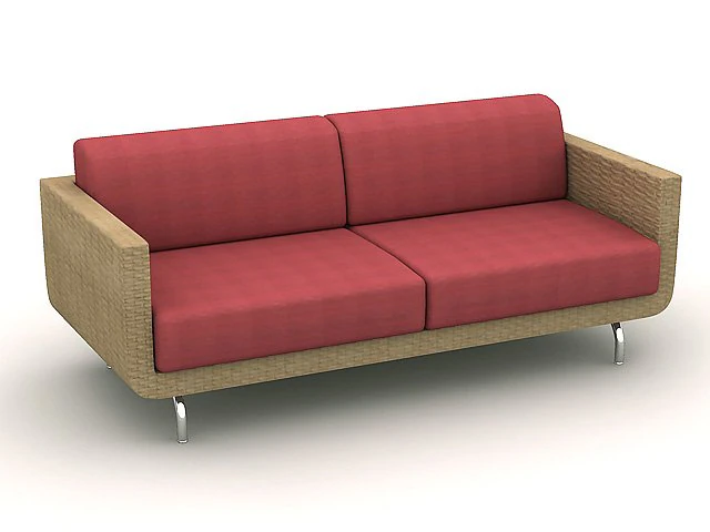sofa s208 3D Model .c4d .max .obj .3ds .fbx .stl .blend