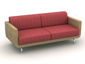 sofa s208 3D Модель