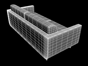 sofa s208 3D Модель