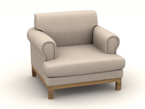 chair s210a 3D Модель