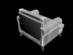 chair s210a Model 3D