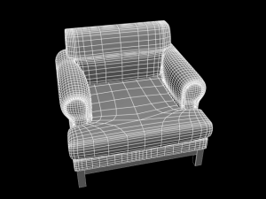 chair s210a Model 3D
