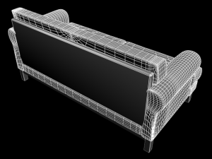 sofa s210b 3D Model