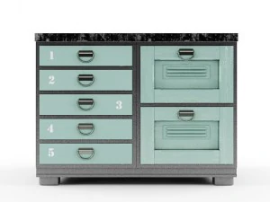 loft nightstand kitchen v2 3D Model