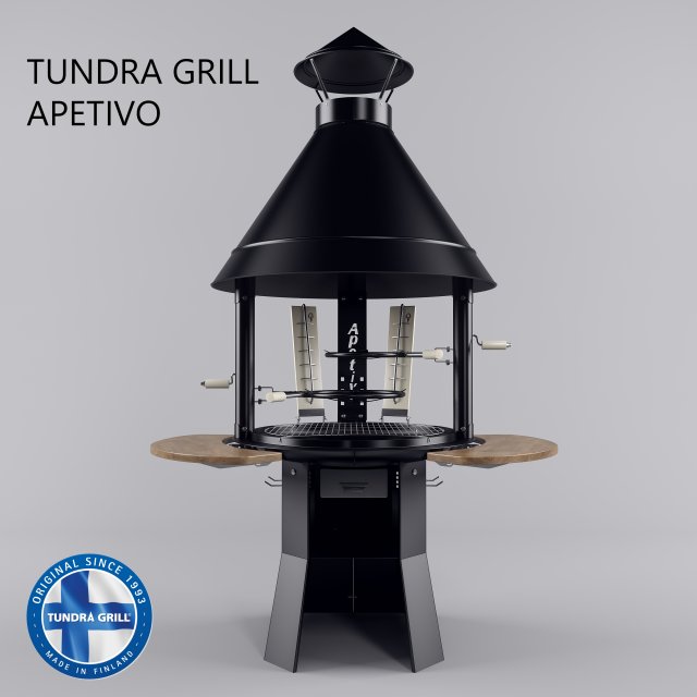 tundra grill - apetivo 3D-Modell .c4d .max .obj .3ds .fbx .stl .blend 