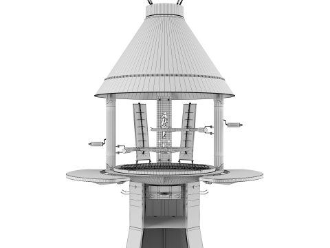 Tundra grill - apetivo 3D Model