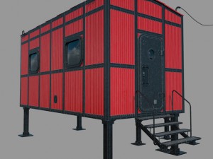 polar station Model 3D