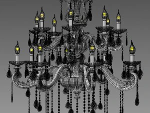 chandelier merrosee 3D Model