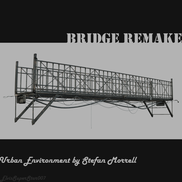 bridge remake Model 3D .c4d .max .obj .3ds .fbx .stl .blend 
