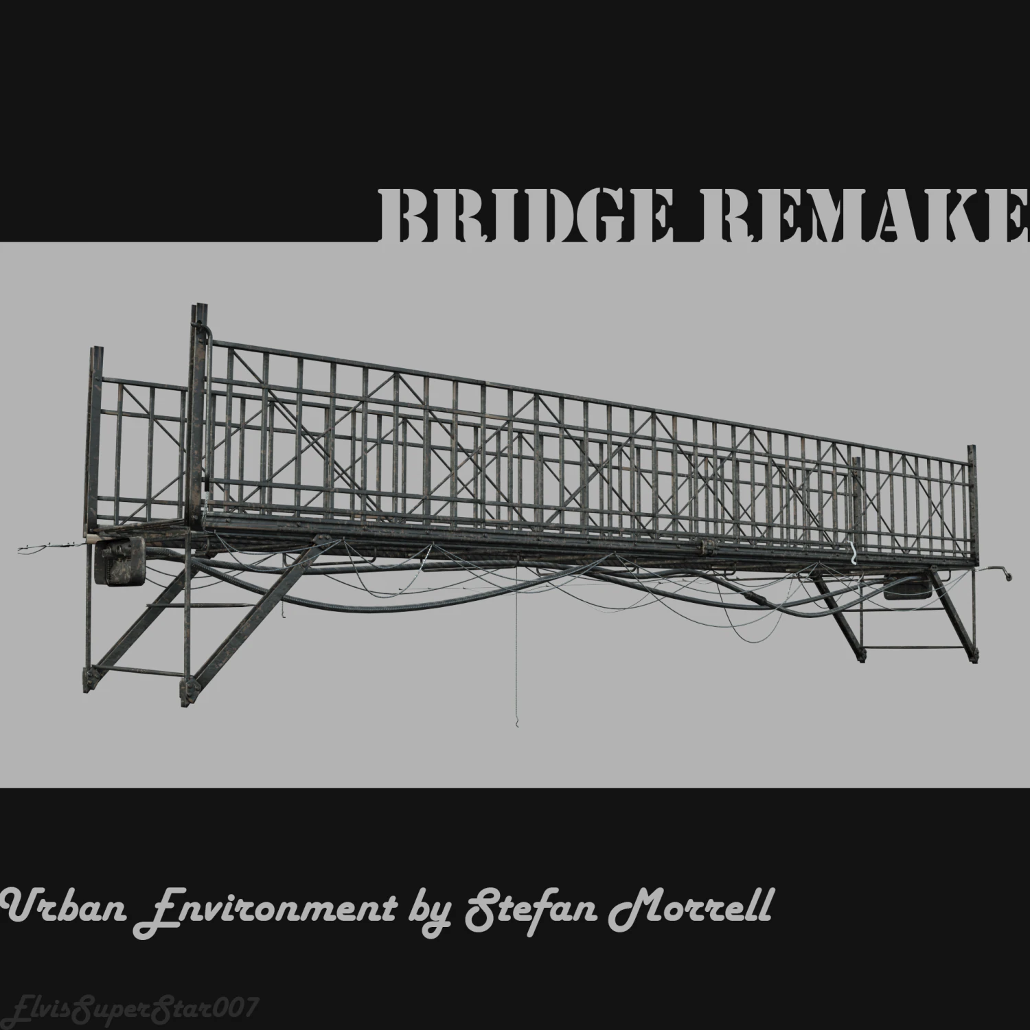 bridge remake 3D Model .c4d .max .obj .3ds .fbx .stl .blend