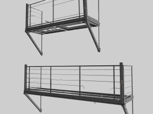 evacuation ladder 3D Model
