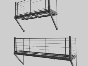evacuation ladder 3D Model