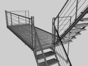 evacuation ladder 3D Model