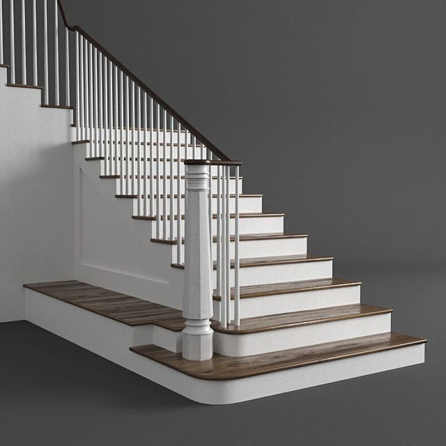 stairs 3D Model .c4d .max .obj .3ds .fbx .stl .blend 