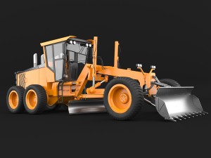 grader 3D Model