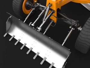 grader 3D Model