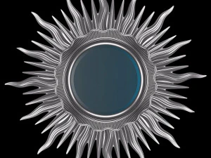 mirror sun 3D Model