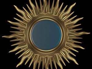 mirror sun 3D Model