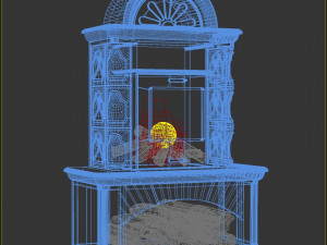 Bremen mit kuppel kaminofen 3D Модель