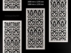 partition vintage Model 3D