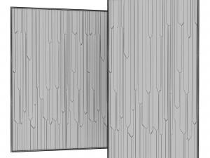stained-glass window 3D-Modell