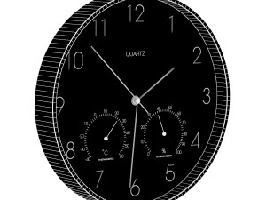 Clock animation 24 hours 3D Model