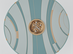 Coffee table Art Deco Modelo 3D