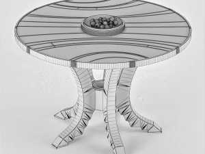 Coffee table Art Deco 3D Model