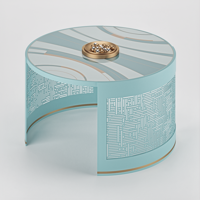 Coffee table Art Deco Model 3D .c4d .max .obj .3ds .fbx .stl .blend 