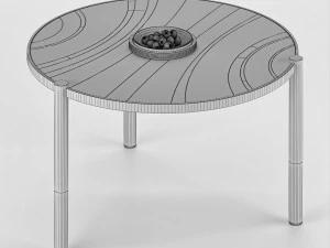 Coffee table Art Deco 3D Model