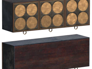 Gins CabinetSKU 4591CVB000 3D Model
