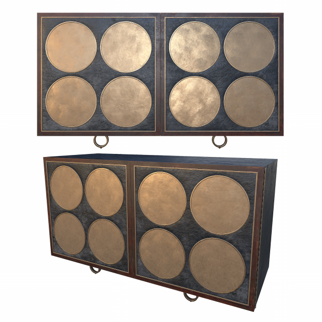 Gins CabinetSKU 4616CVB000 3D 모델 .c4d .max .obj .3ds .fbx .stl .blend 